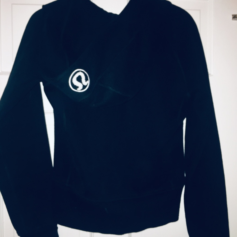 Lululemon black zip hoodie